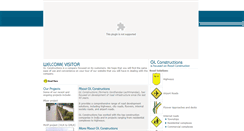 Desktop Screenshot of glconstructions.co.in